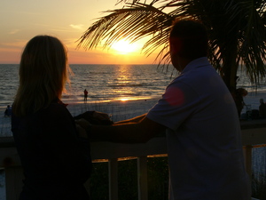 Relaxing on the porch in Florida