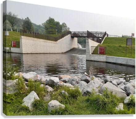Millbrook Dam Canvas Print