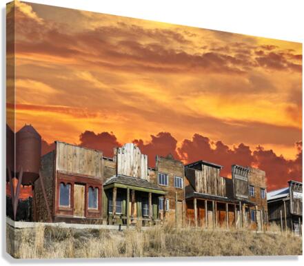 Ghost Town Canvas Print