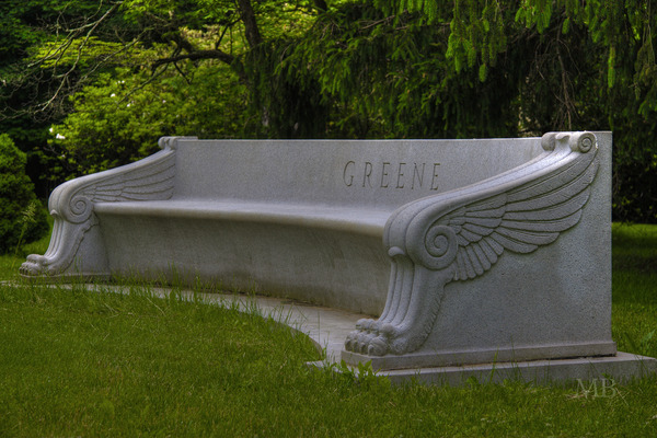 Greene Memorial Bench Print