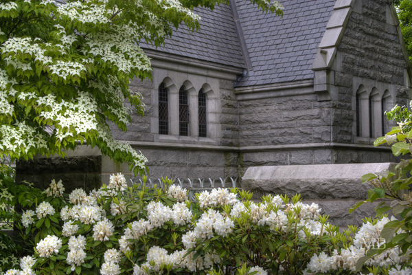 Northam Memorial Chapel Detail One by Mike Byrne
