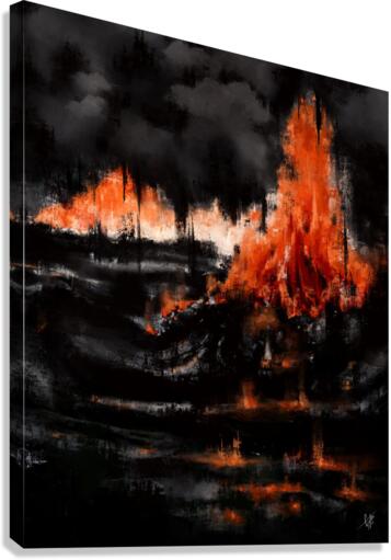 Aftermath  Canvas Print