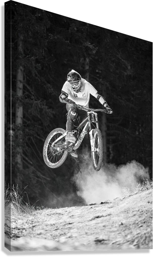 Mountain Cycle Canvas Print