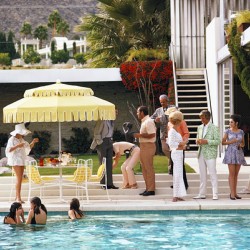 Poolside Party - Slim Aarons