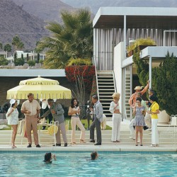Poolside Host - Slim Aarons