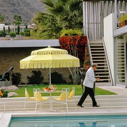 Poolside Waiting - Slim Aarons