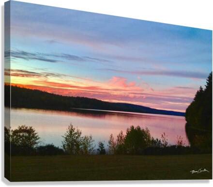 Saville Sunset Canvas Print