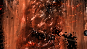 Abstract in Ochre
