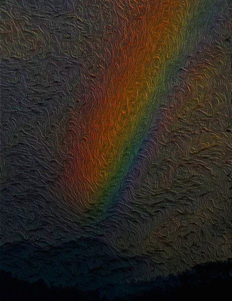 Frosting Rainbow Print