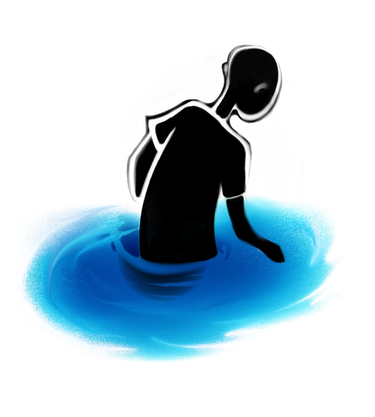 Wading Print