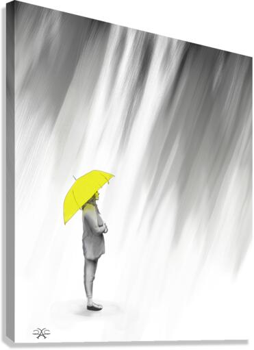 umbrella Canvas Print