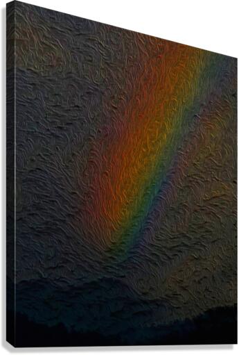 Frosting Rainbow Canvas Print