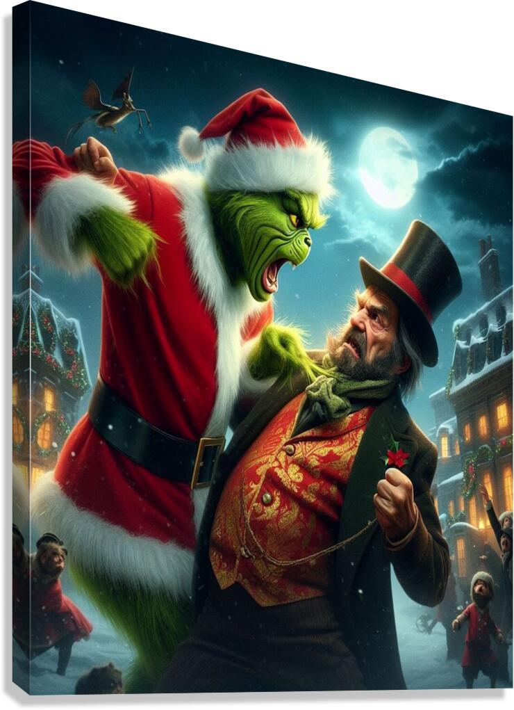 The Grinch Canvas Print