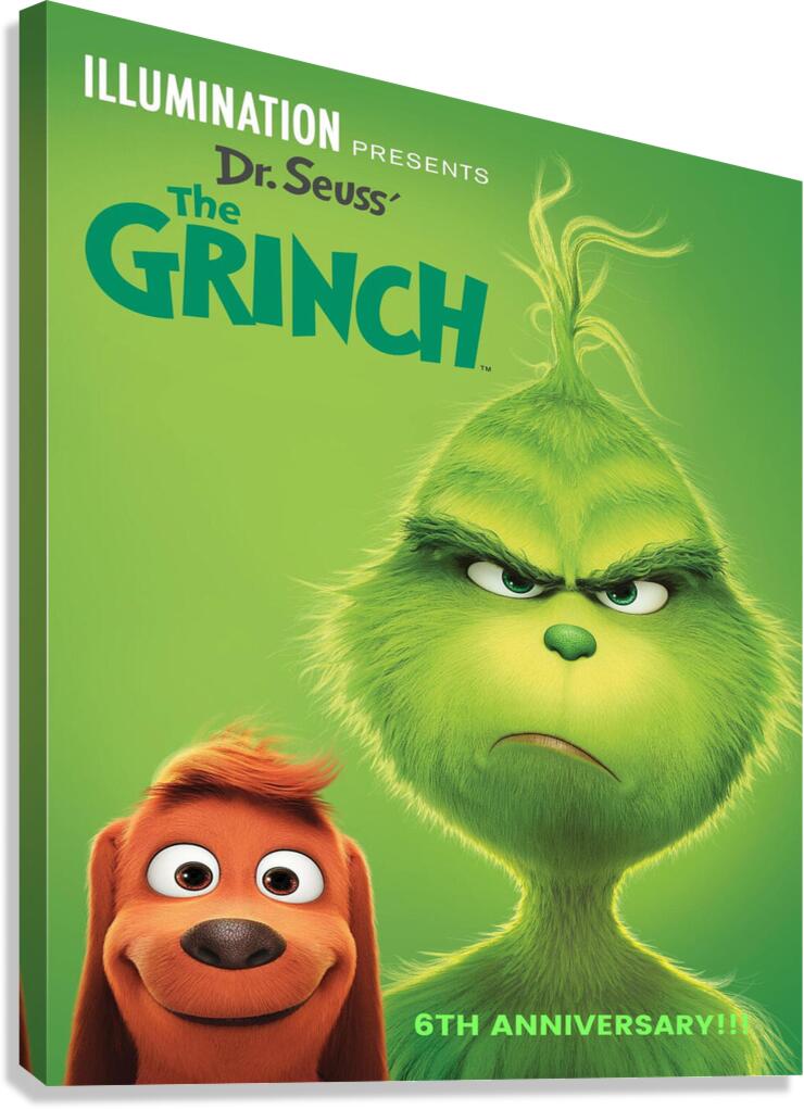 The Grinch Canvas Print