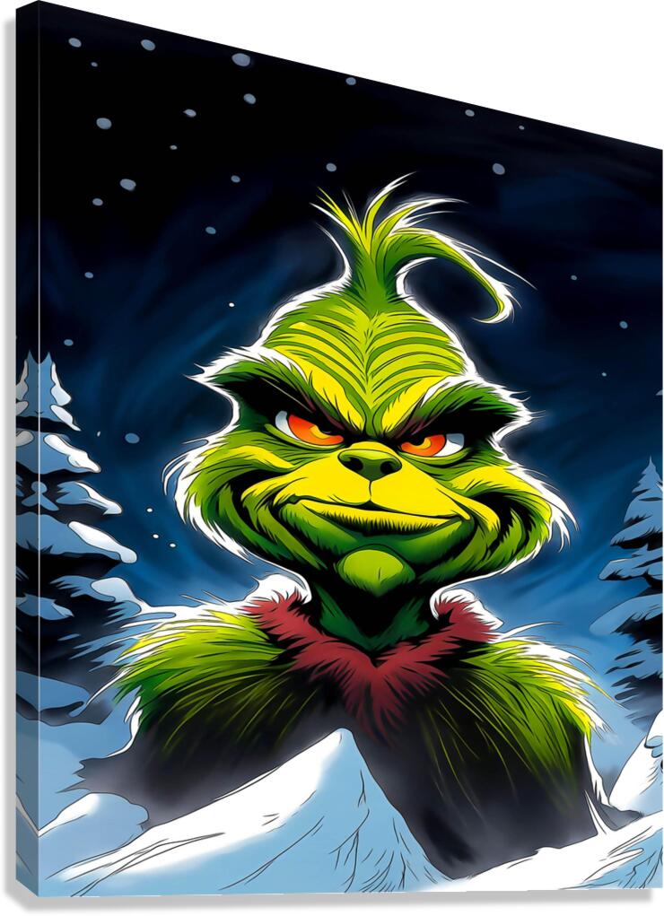 The Grinch Canvas Print