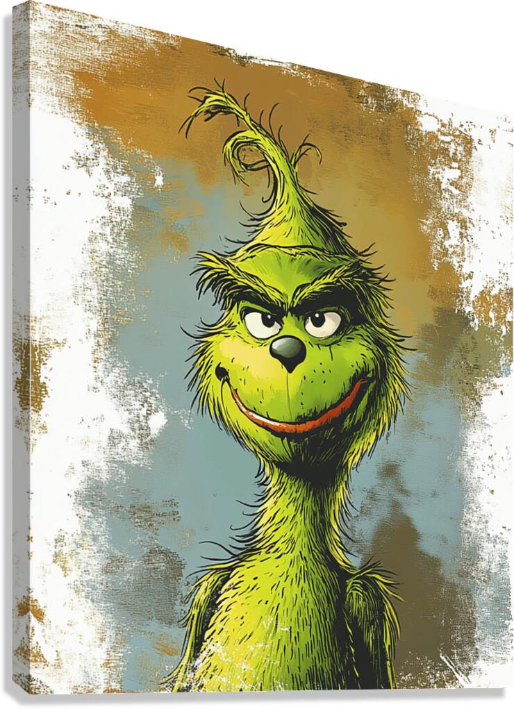 The Grinch Canvas Print