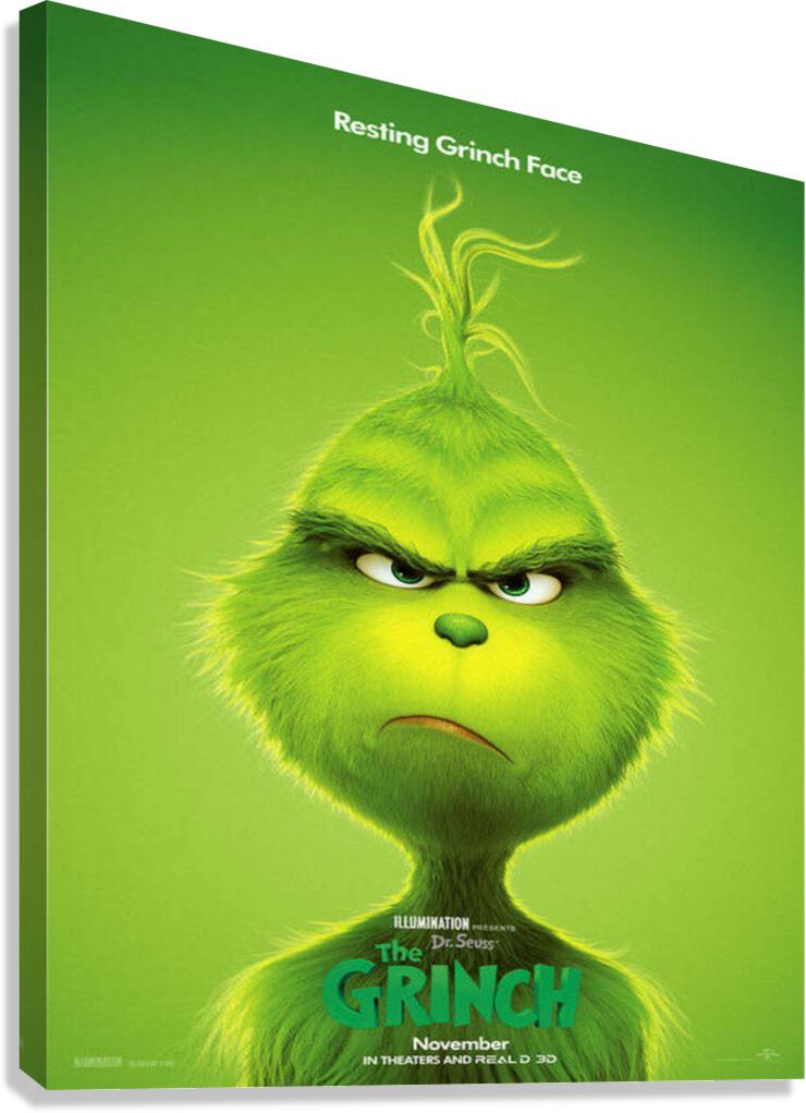 The Grinch Canvas Print