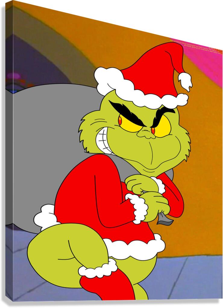 The Grinch Canvas Print