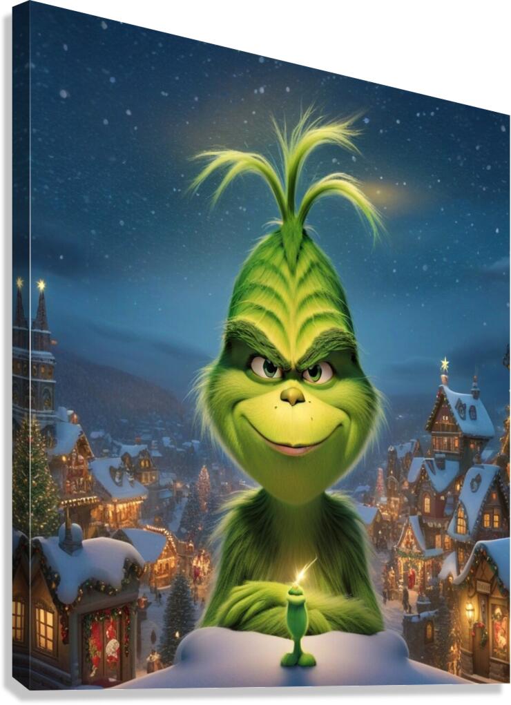 The Grinch Canvas Print