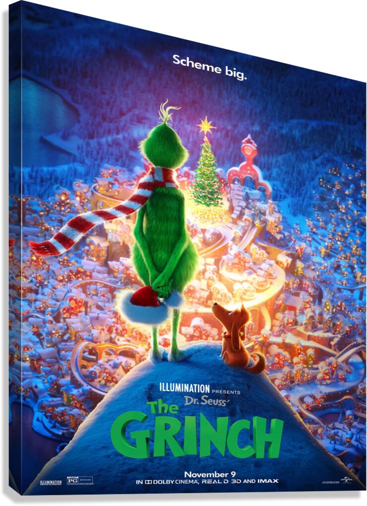 The Grinch Canvas Print