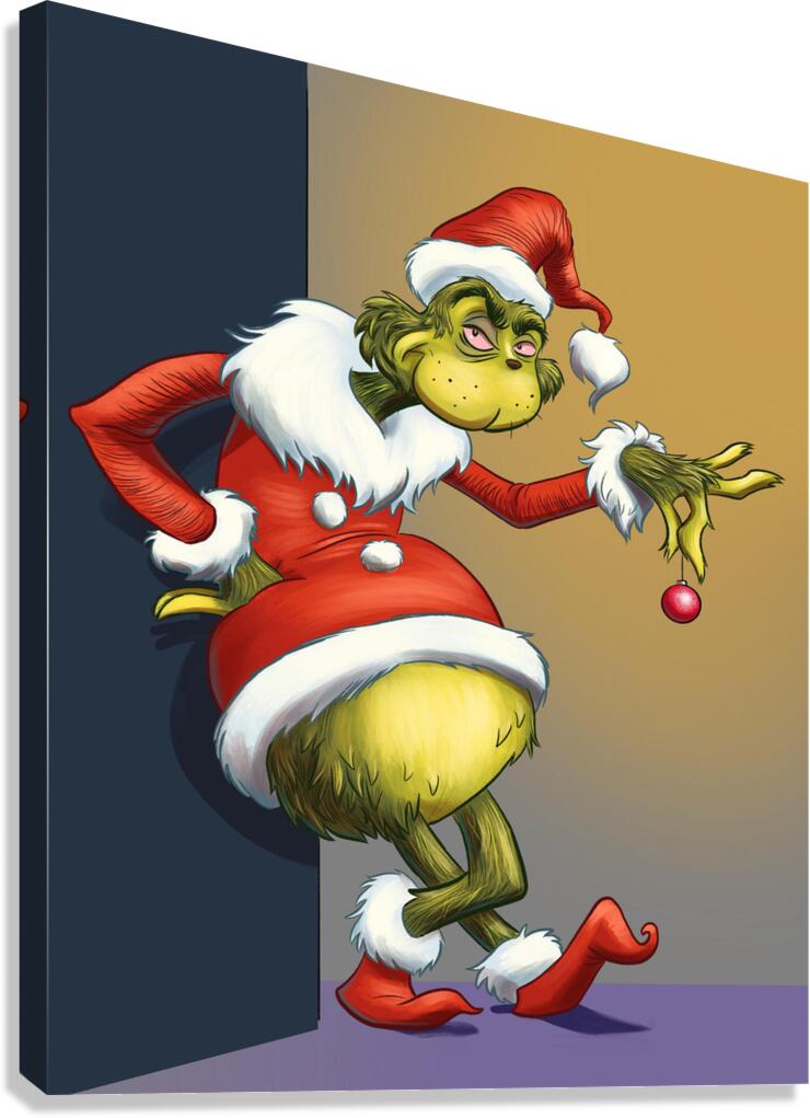 The Grinch Canvas Print