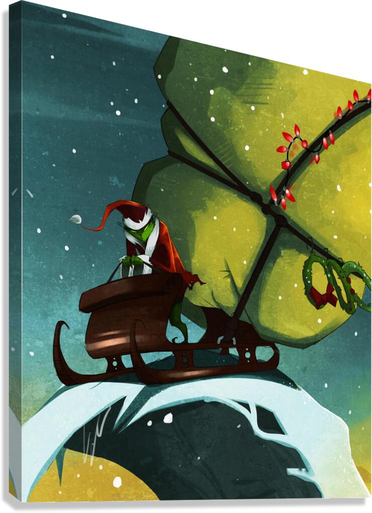 The Grinch Canvas Print