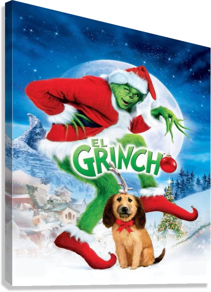 The Grinch Canvas Print
