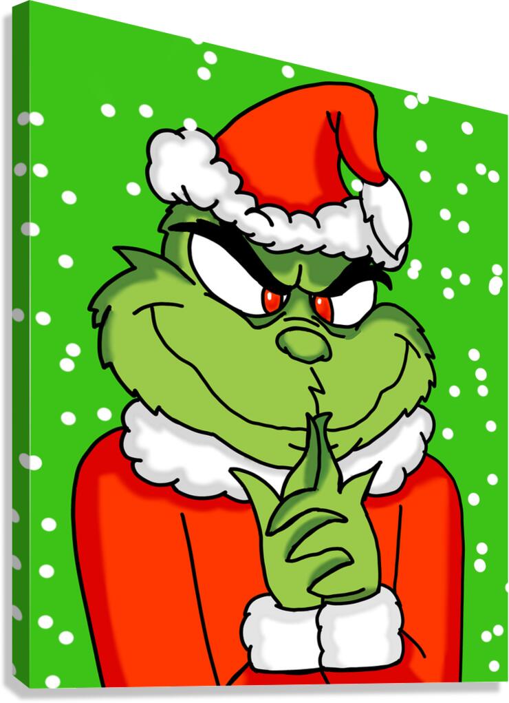 The Grinch Canvas Print