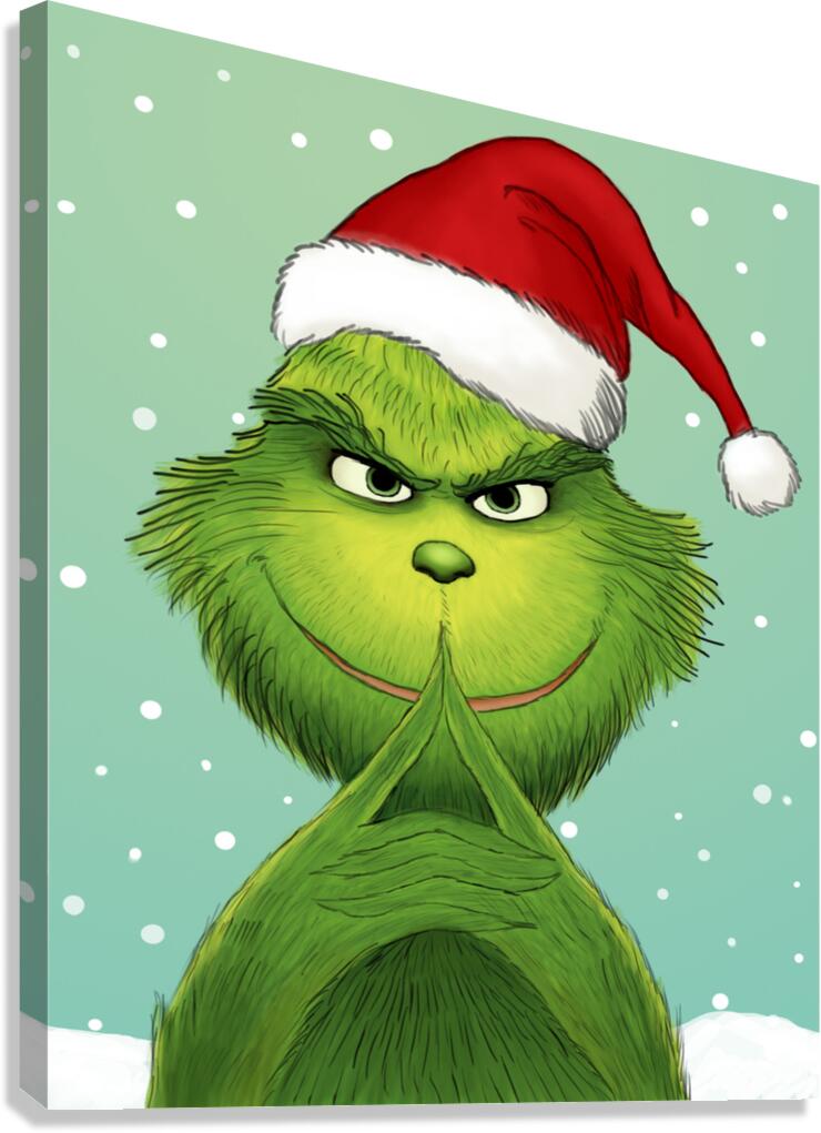 The Grinch Canvas Print