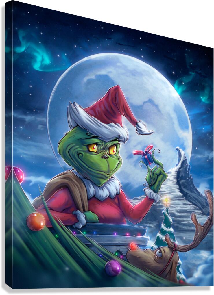 The Grinch Canvas Print