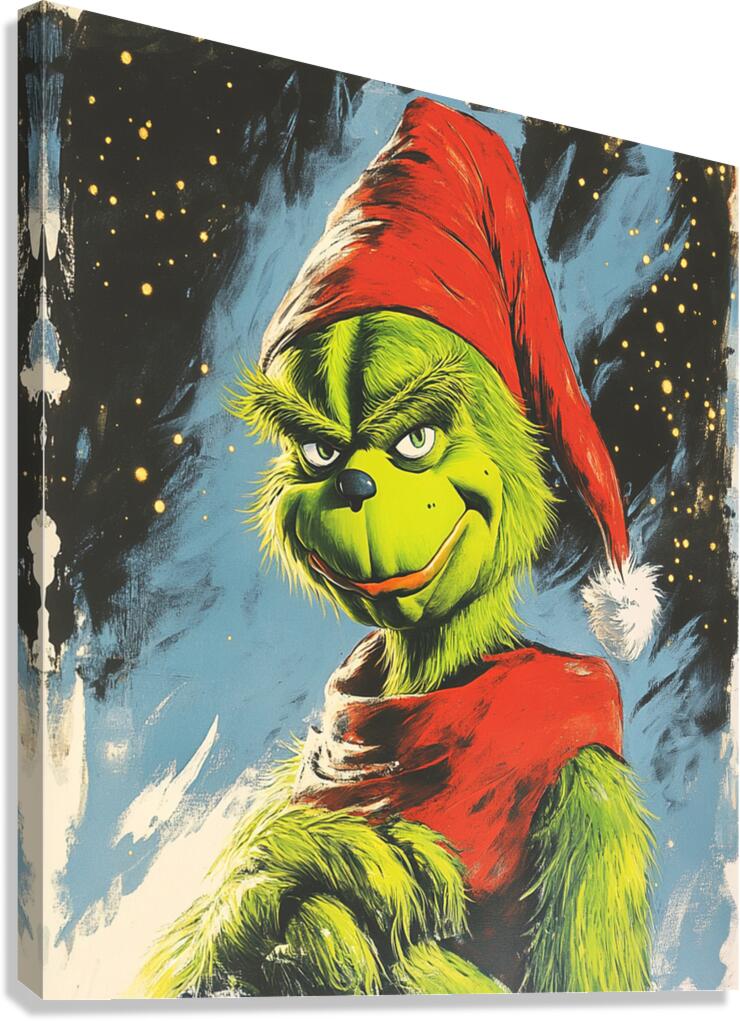 The Grinch Canvas Print