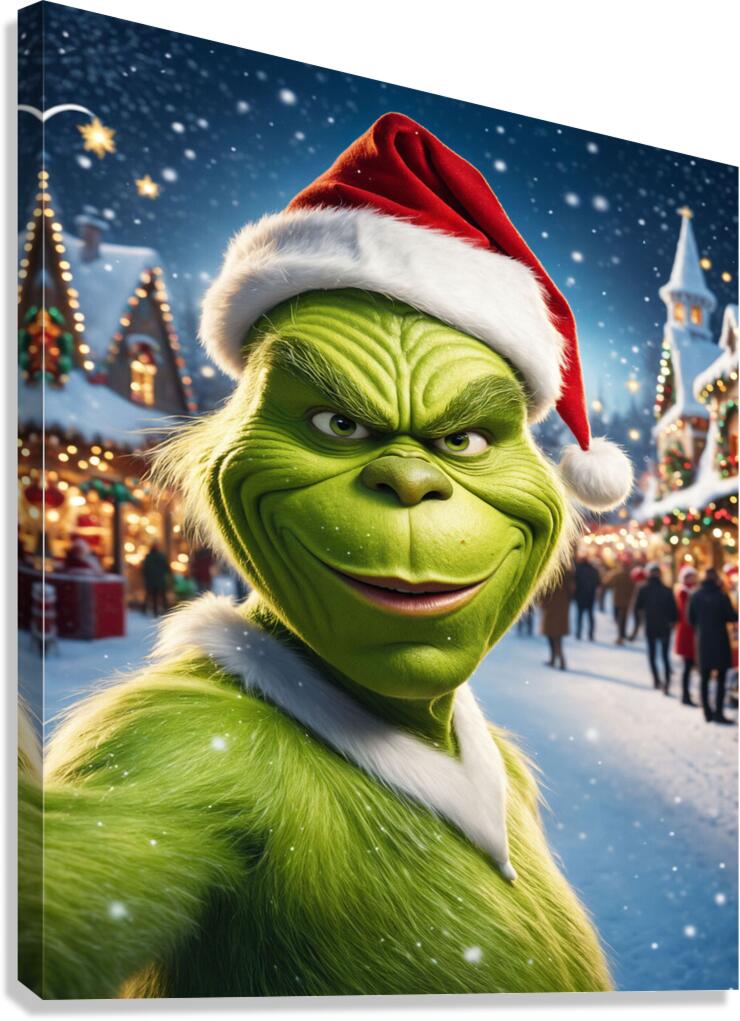 The Grinch Canvas Print
