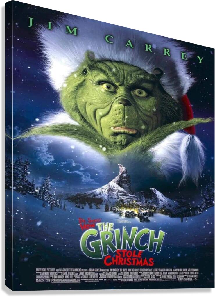 The Grinch Canvas Print