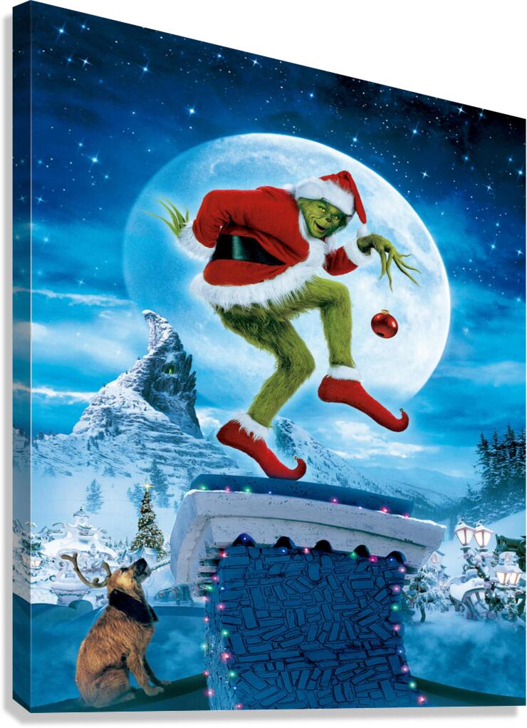 The Grinch Canvas Print