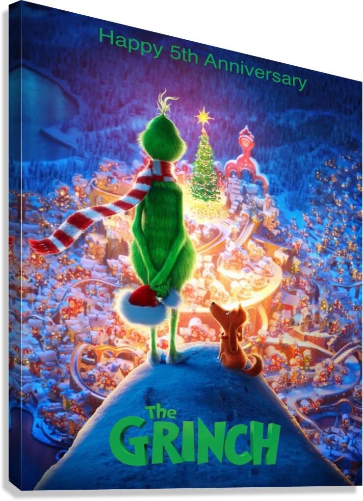 The Grinch Canvas Print