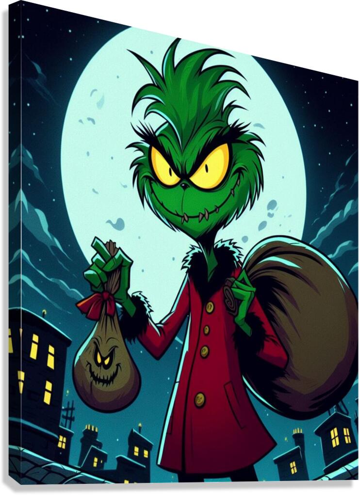 The Grinch Canvas Print