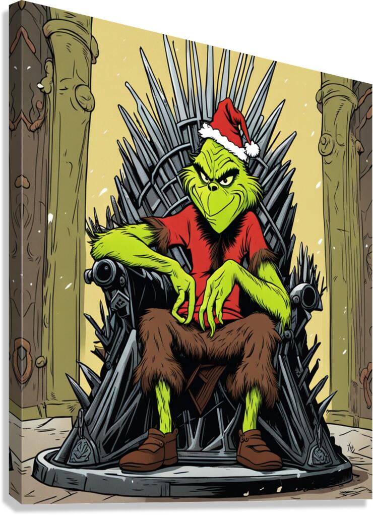 The Grinch Canvas Print