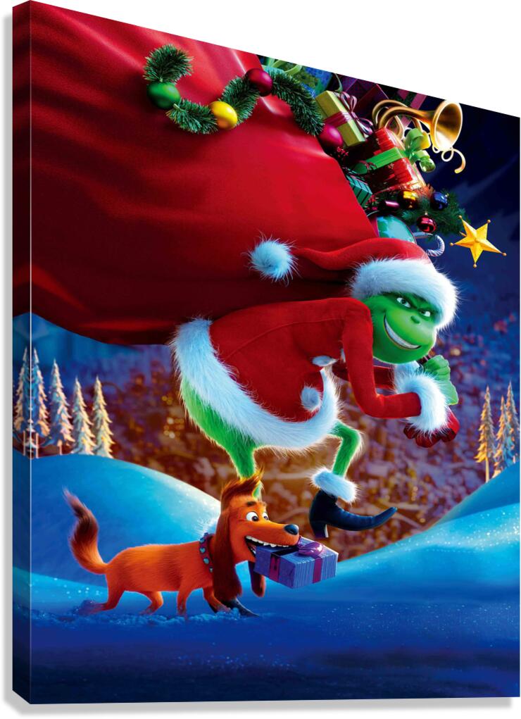 The Grinch Canvas Print