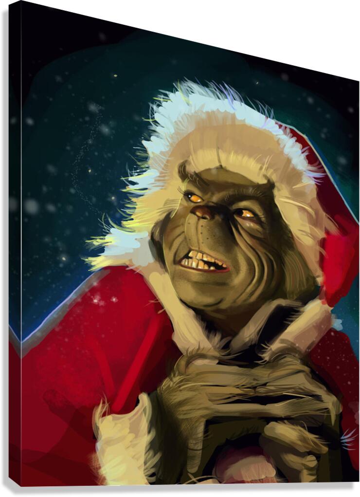 The Grinch Canvas Print