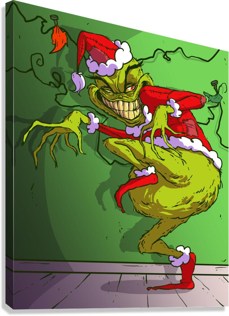 The Grinch Canvas Print