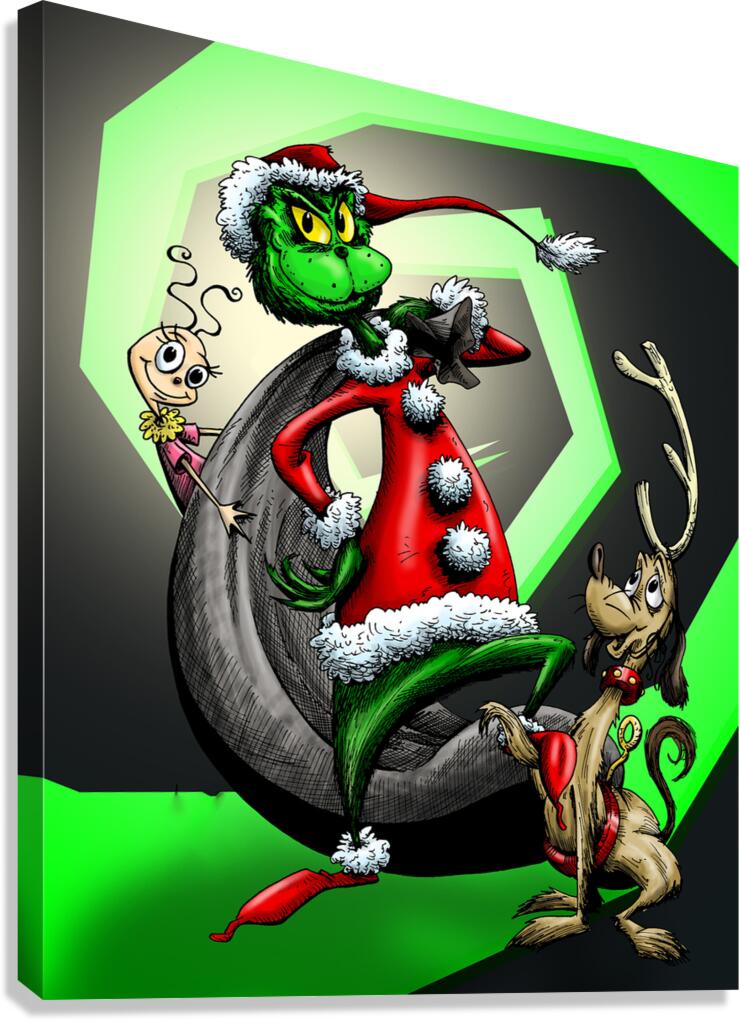 The Grinch Canvas Print