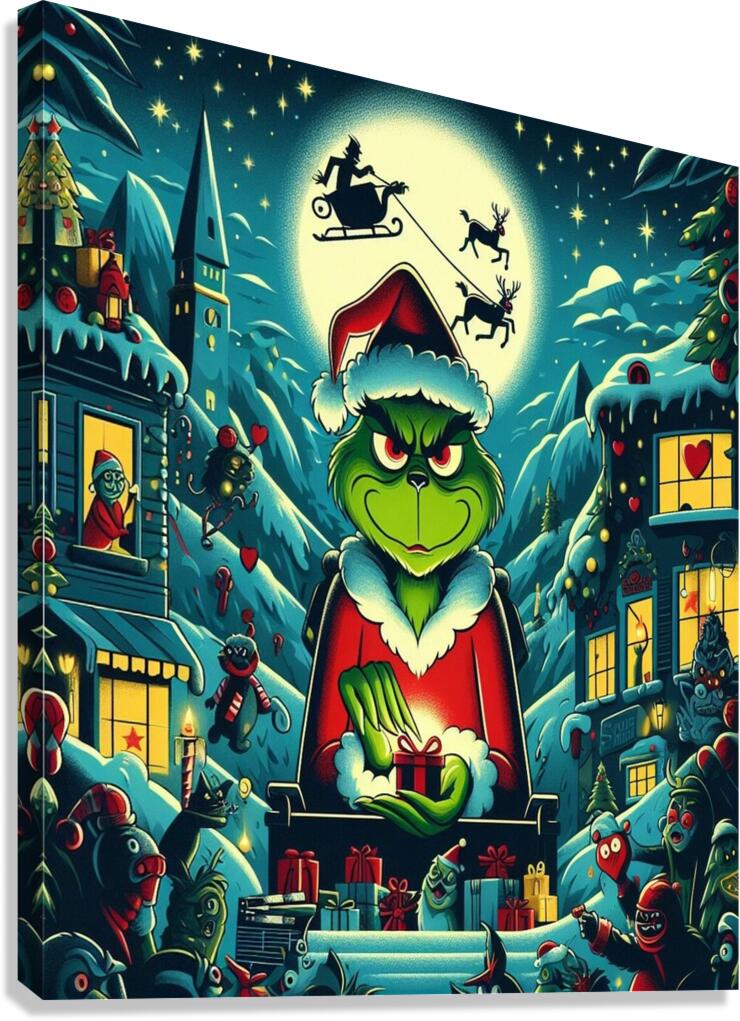 The Grinch Canvas Print