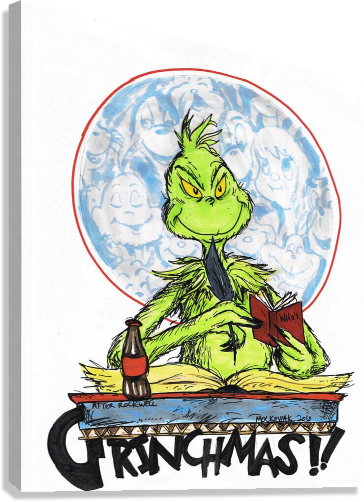 The Grinch Canvas Print