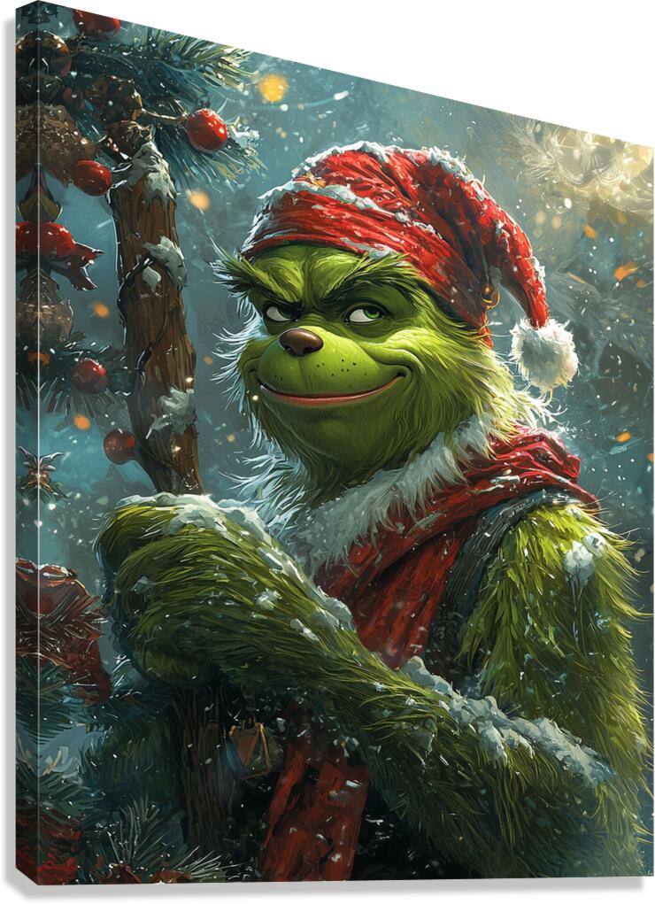 The Grinch Canvas Print