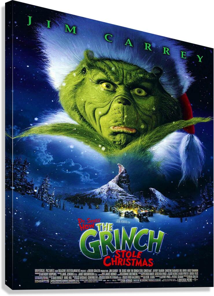 The Grinch Canvas Print