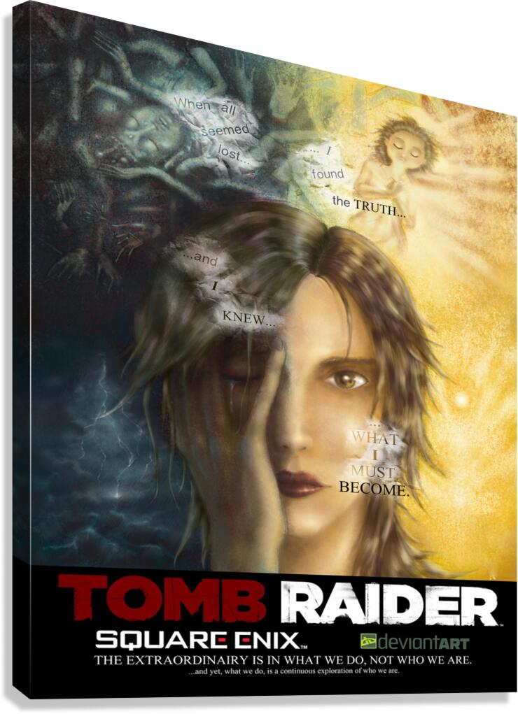 Tomb Raider Canvas Print