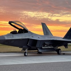 Fighter Sunset