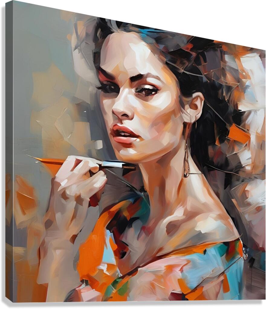 Portrait  Canvas Print