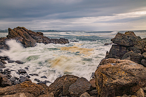 Yaquina Sea Foam- Newport Oregon