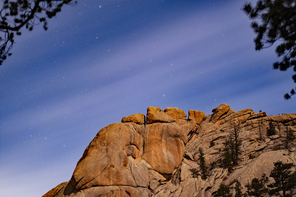 Starry mountain 2 by Caleb Nagel